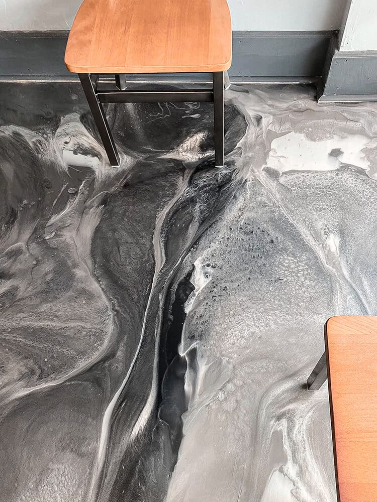 Paradigm Concrete Finishes Metallic Epoxy Floor 38 - FLOOR IN - Industrial Epoxy Company