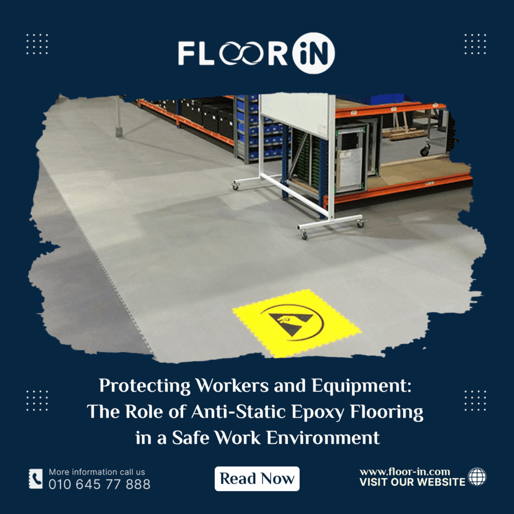 Protecting Workers and Equipment: The Role of Anti-Static Epoxy Flooring in a Safe Work Environment 4 - FLOOR IN - Industrial Epoxy Company Anti Static Epoxy Flooring - FLOOR IN - Industrial Epoxy Company