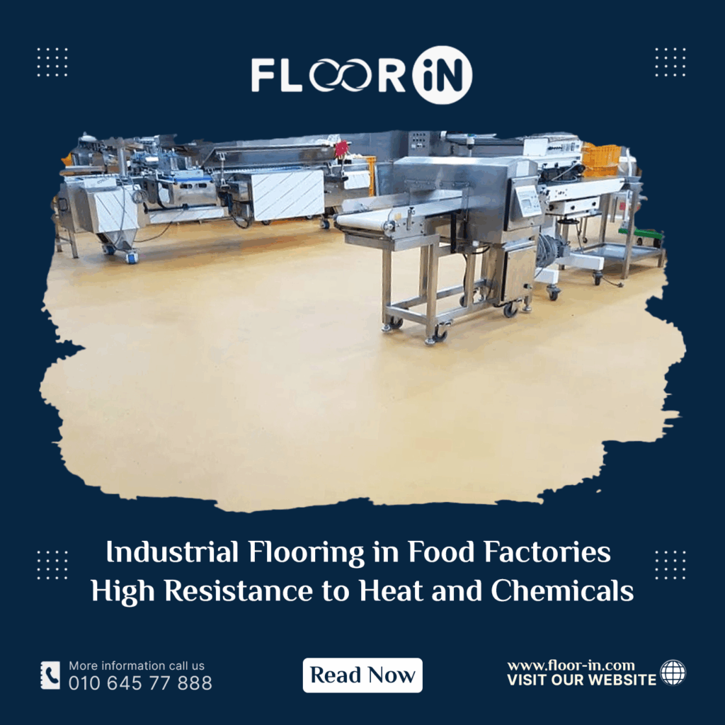 Industrial Flooring in Food Factories High Resistance to Heat and Chemicals - FLOOR IN - Industrial Epoxy Company