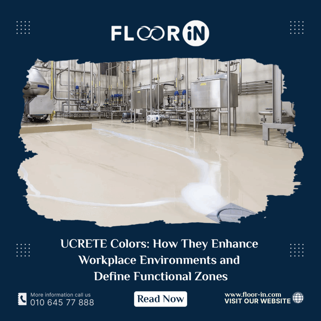 UCRETE Colors How They Enhance Workplace Environments and Define Functional Zone - FLOOR IN - Industrial Epoxy Company
